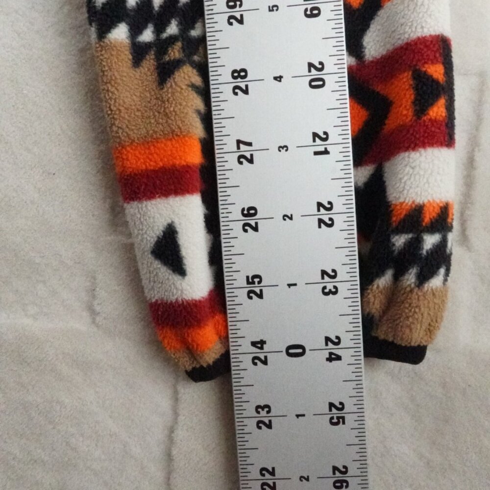 Kavu Women's Aztec Half-Zip Pullover - Tan, Orange, Black, White - Picture 9 of 11